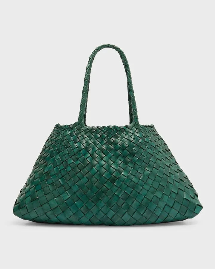 Santa Croce Woven Leather Tote Bag
