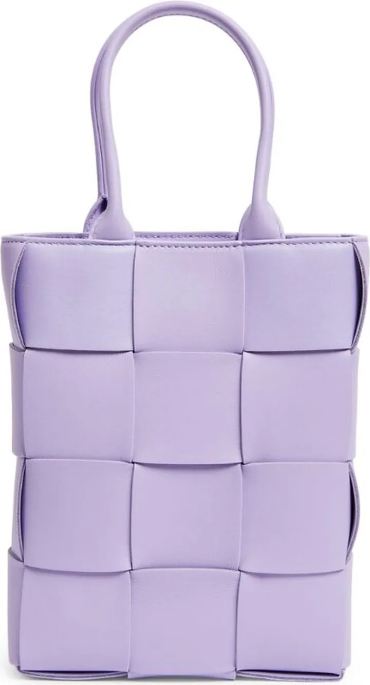 Bottega Veneta Small Leather Cassette Tote Bag