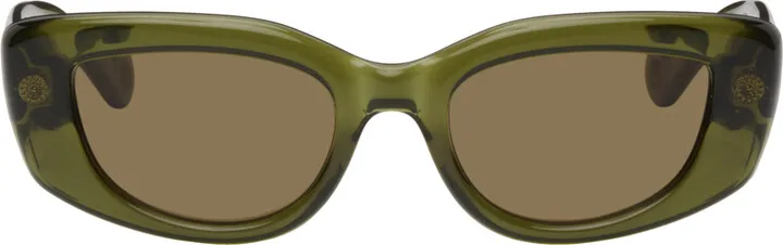 Lanvin Green Square Sunglasses