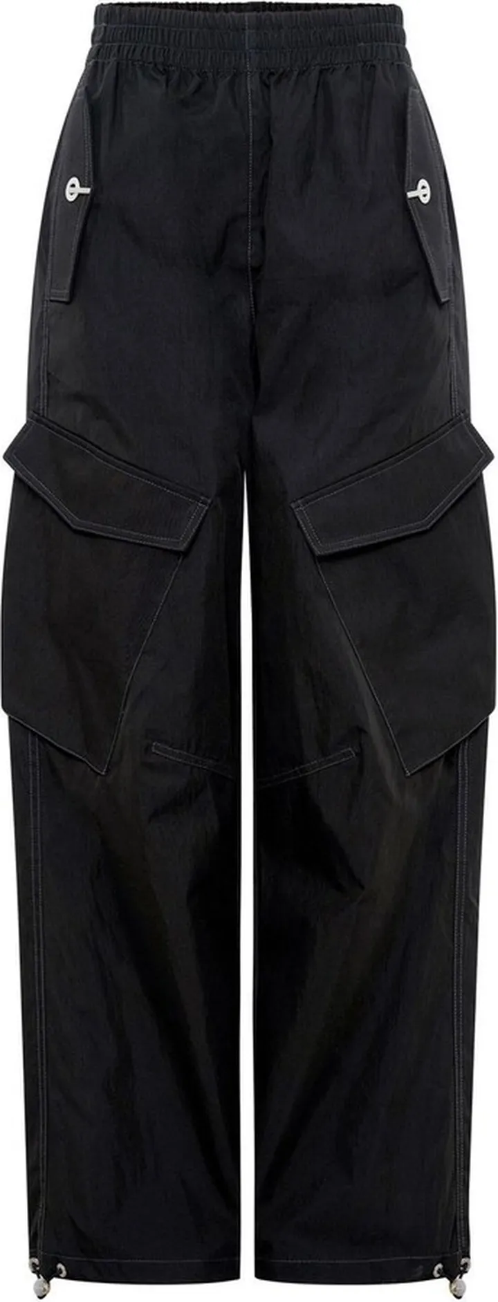Straight-Leg Cargo Trousers