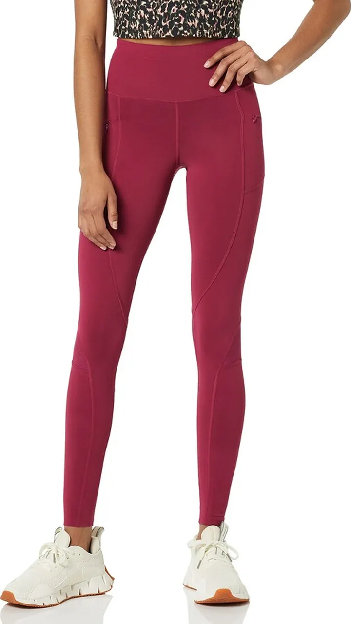 Core 10 Women's Thermal Squat-Proof 27" Running Leggings with Mesh Panelling
