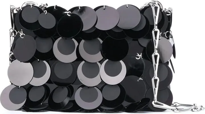 Black Sparkle Nano Bag
