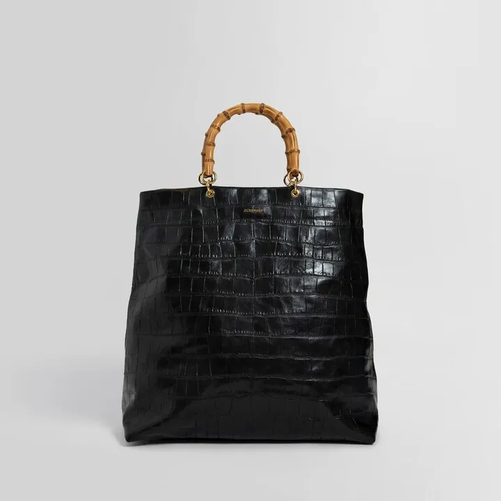 Jil Sander Woman Black Tote Bags
