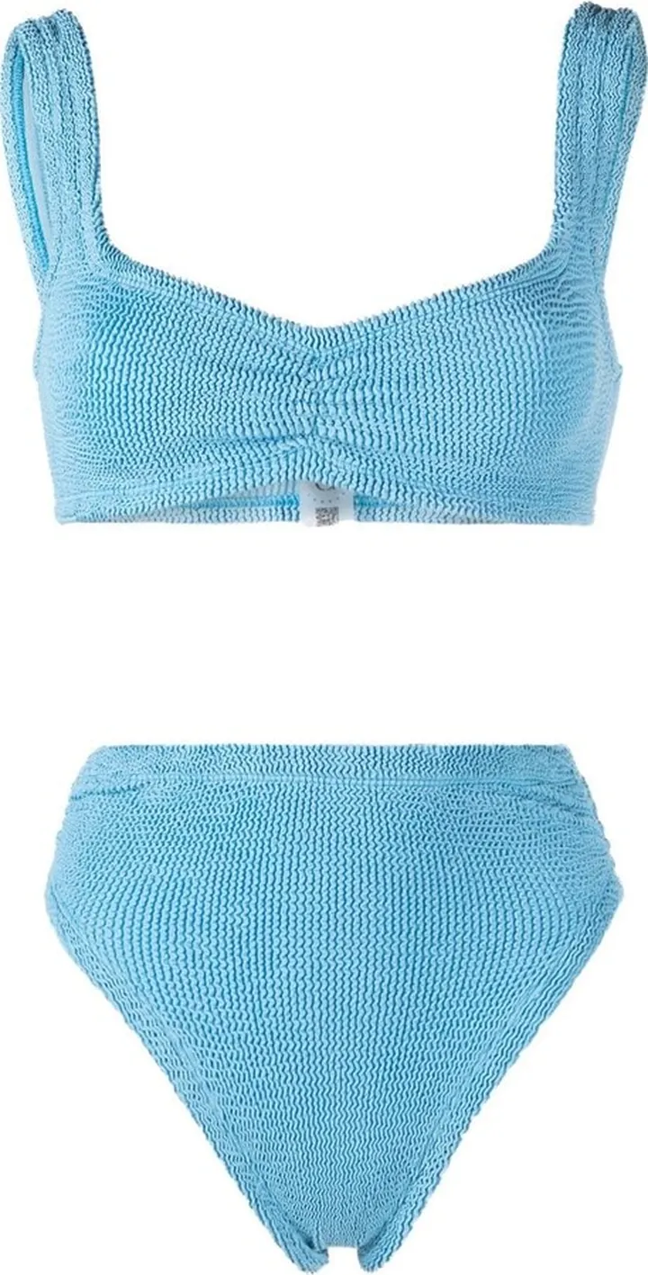 Taylor seersucker-texture bikini