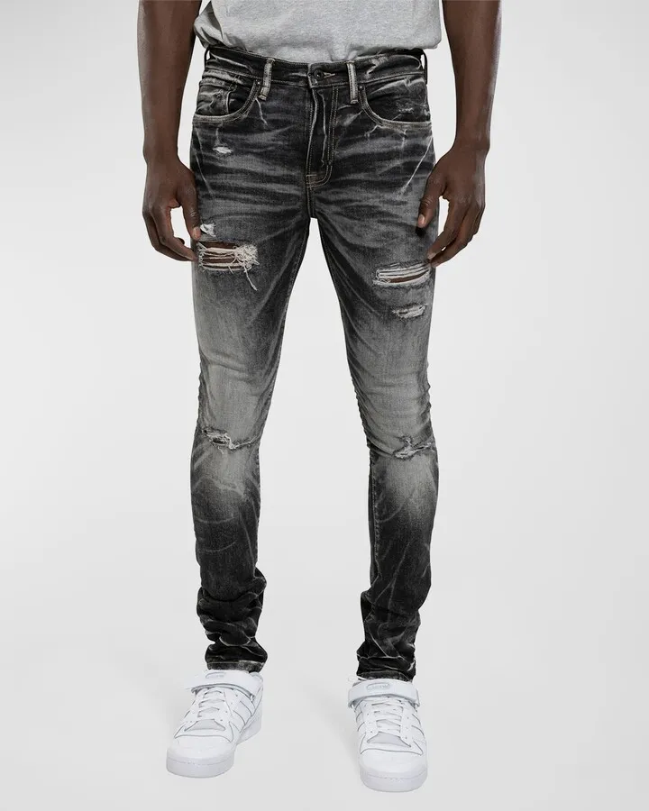 Men's Hunkers Destroyed Skinny Jeans