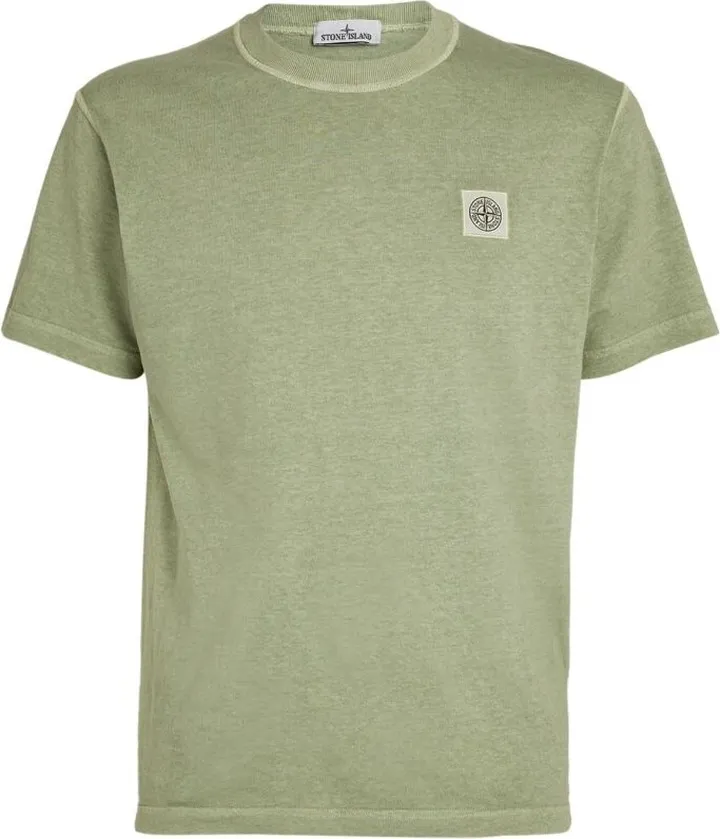 Stone Island Cotton Logo T-Shirt