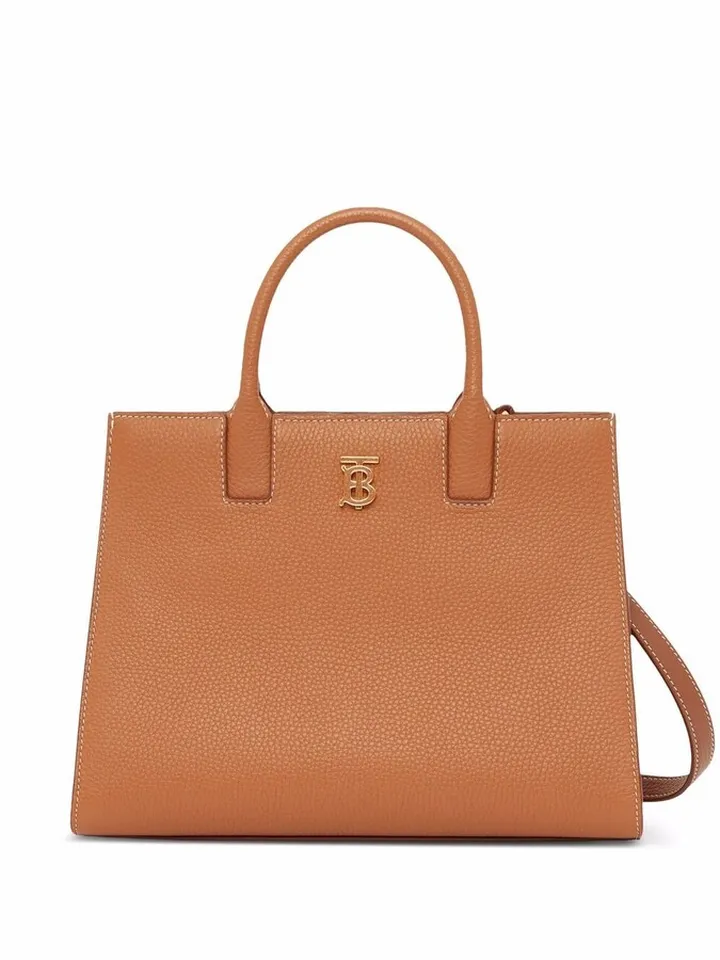 mini Frances leather tote bag