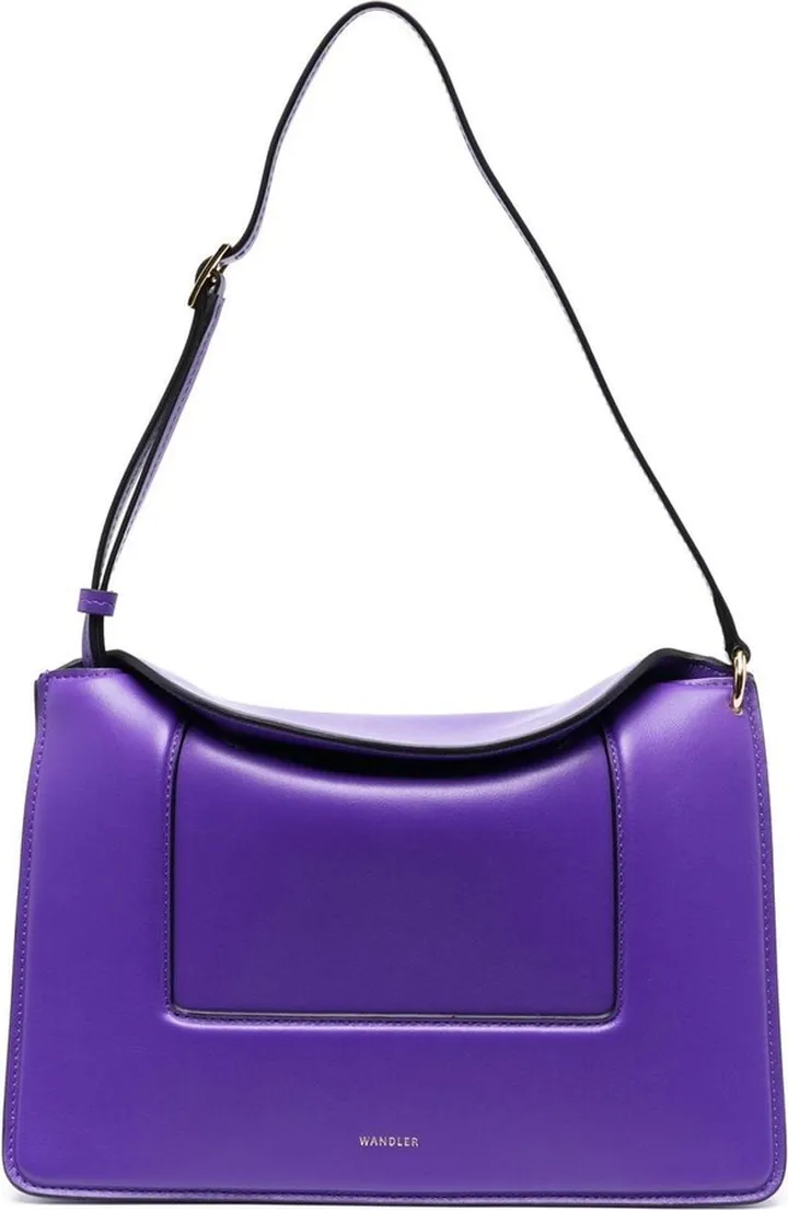 Panelled Leather Tote Bag