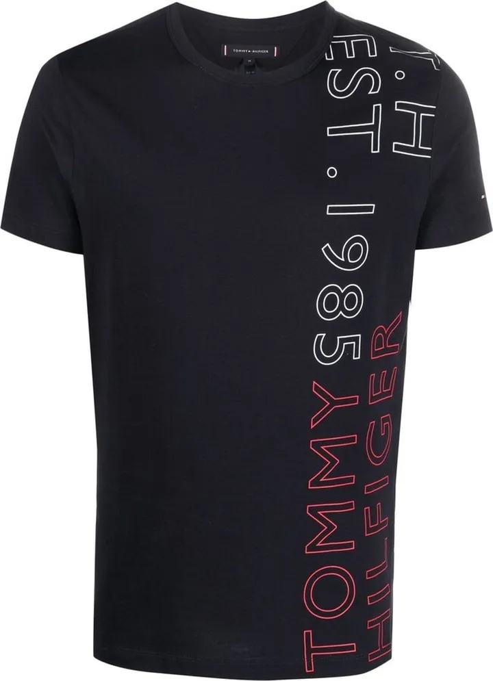 lateral logo print T-shirt