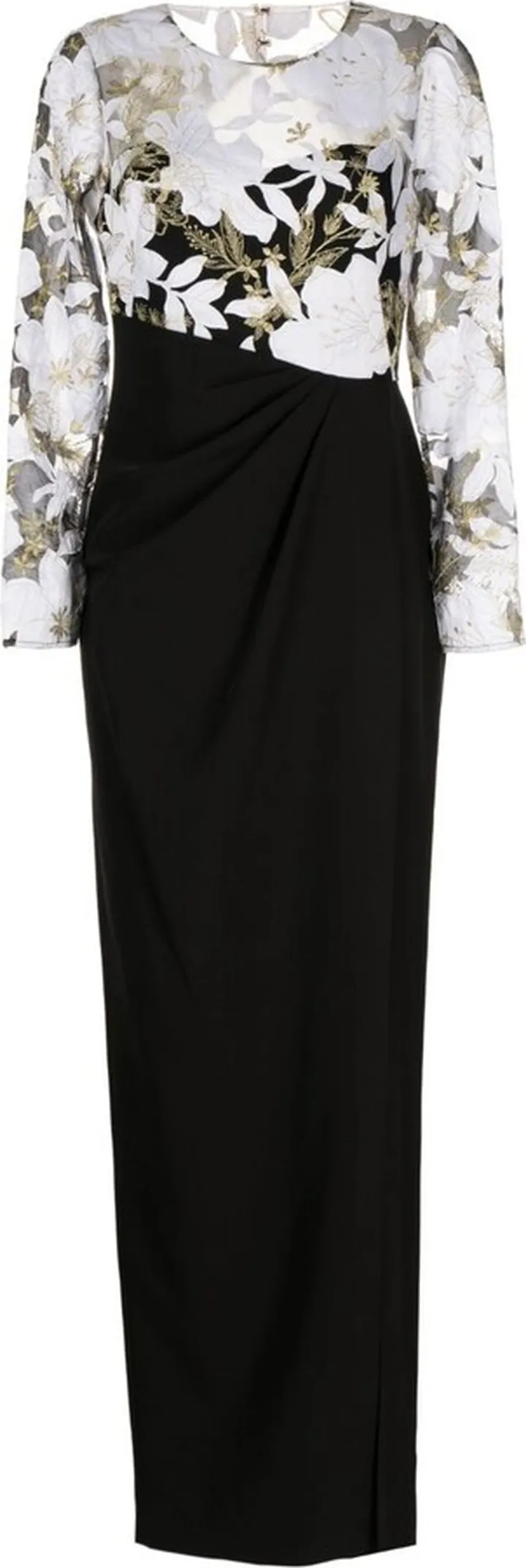 Botanical long dress