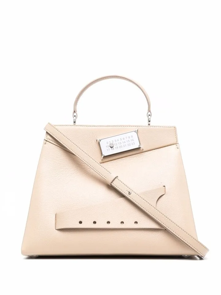 Asymmetric-Design Tote Bag