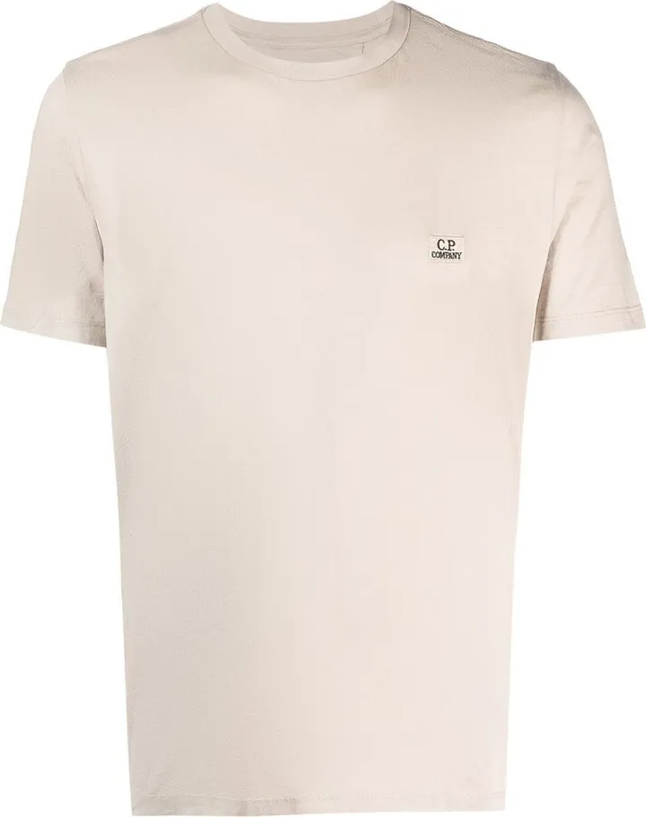 embroidered-logo detail T-shirt