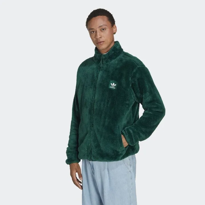 Essentials+ Fluffy Fleece Track Jacket