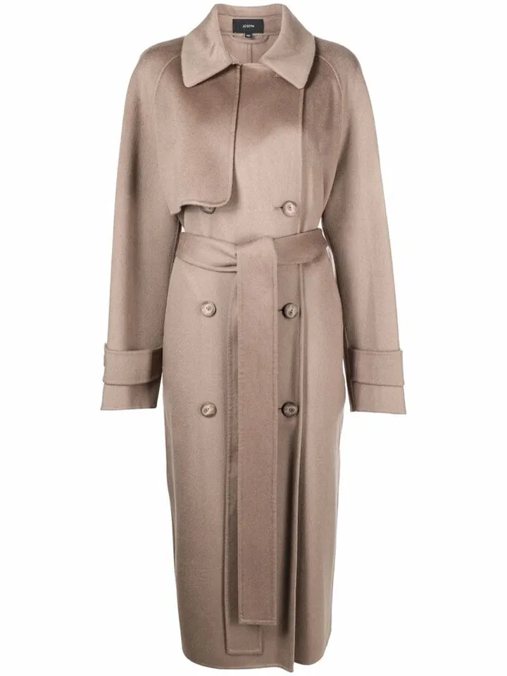 Double-Breasted Trench-Coat