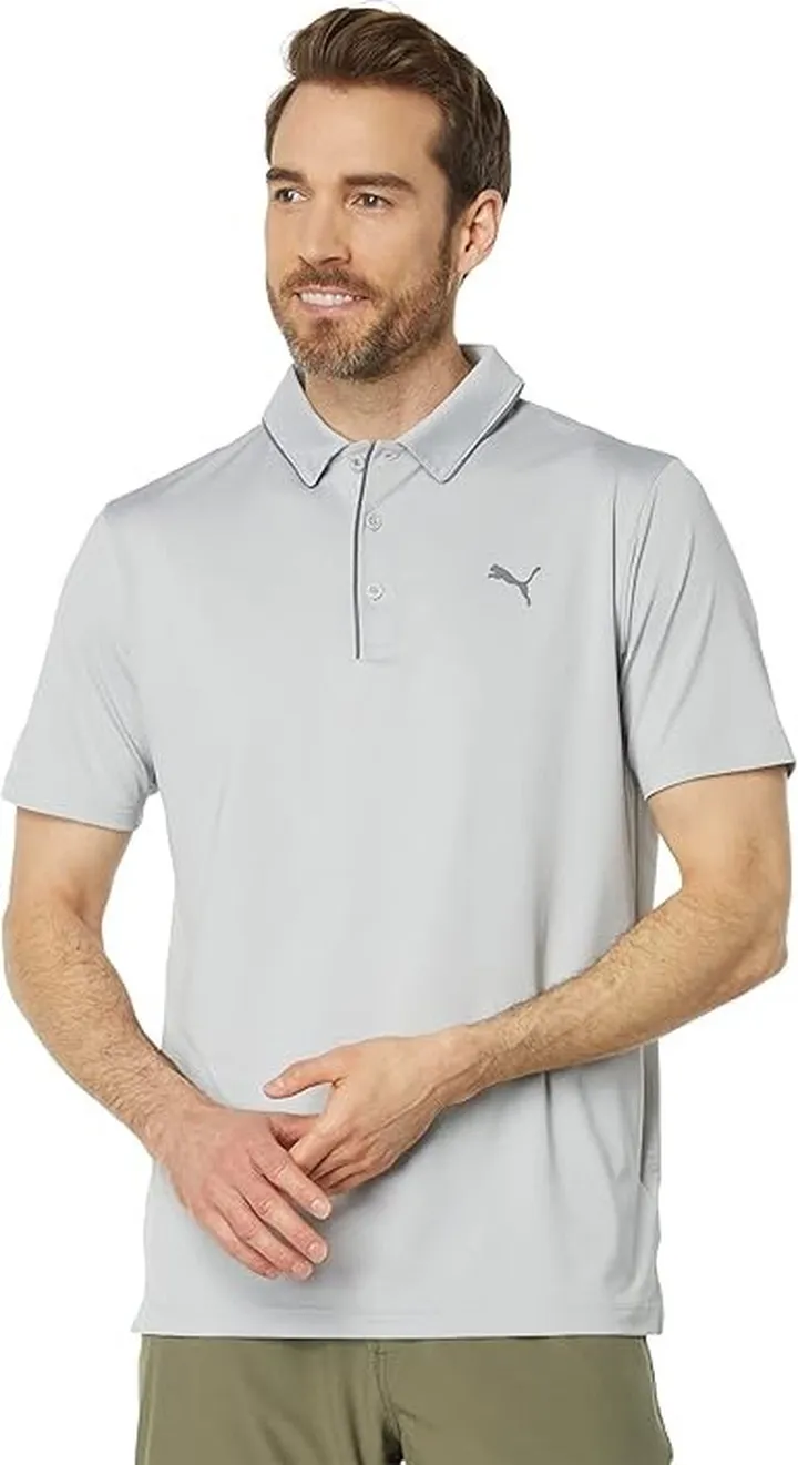 PUMA Golf MATTR Bridges Polo (High-Rise) Men's Clothing