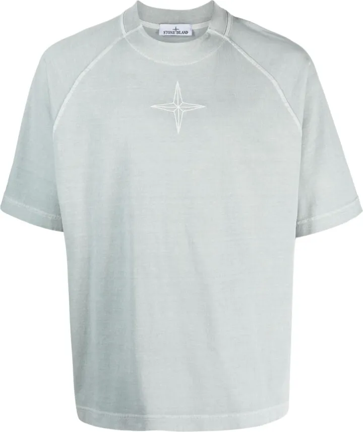 embroidered-logo cotton T-shirt
