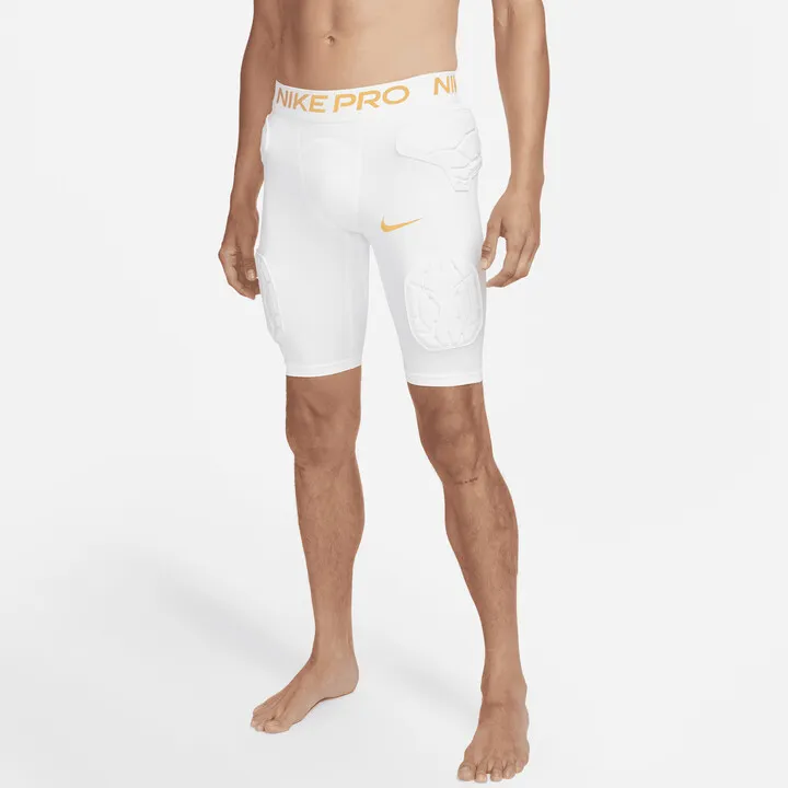 Men's Nike Pro HyperStrong Football Shorts in White
