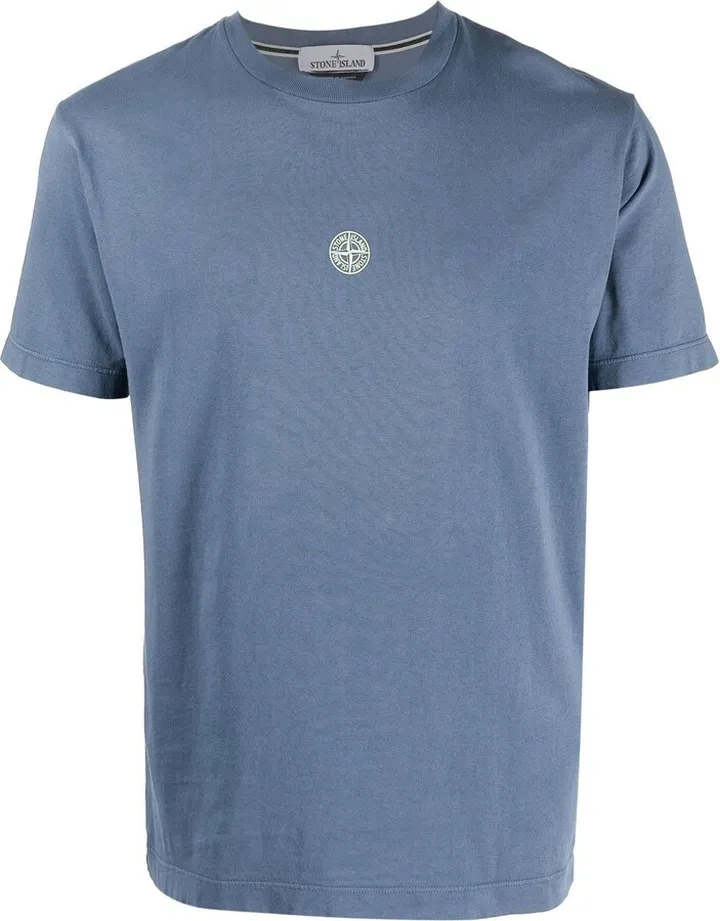 logo-print detail T-shirt