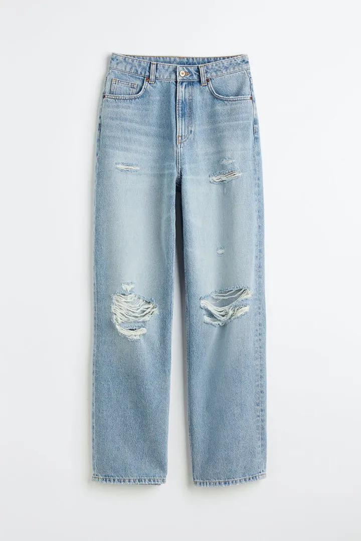 90s Baggy High Jeans
