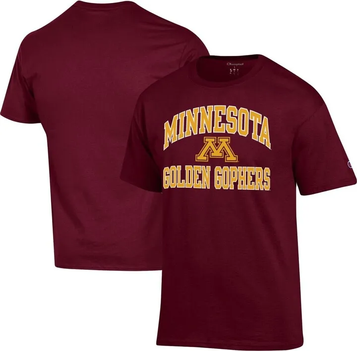 Men's Champion Maroon Minnesota Golden Gophers High Motor T-shirt
