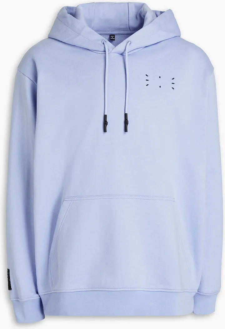 French cotton-terry hoodie