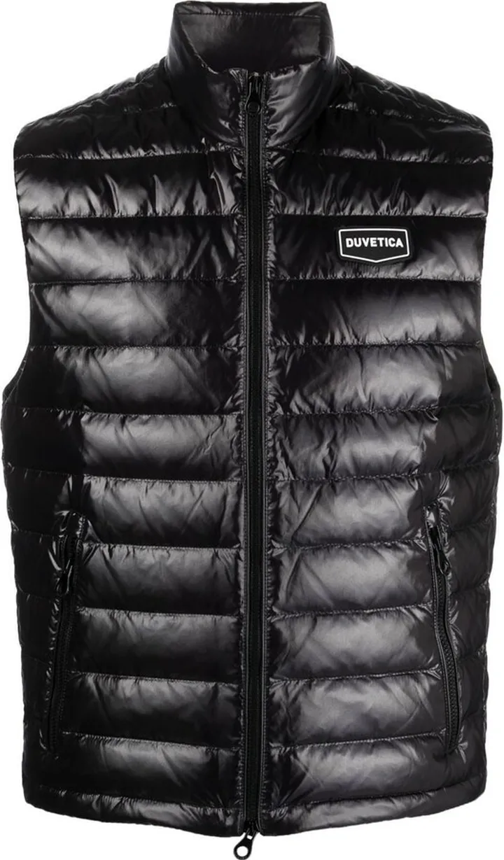 Filucca logo-patch quilted gilet