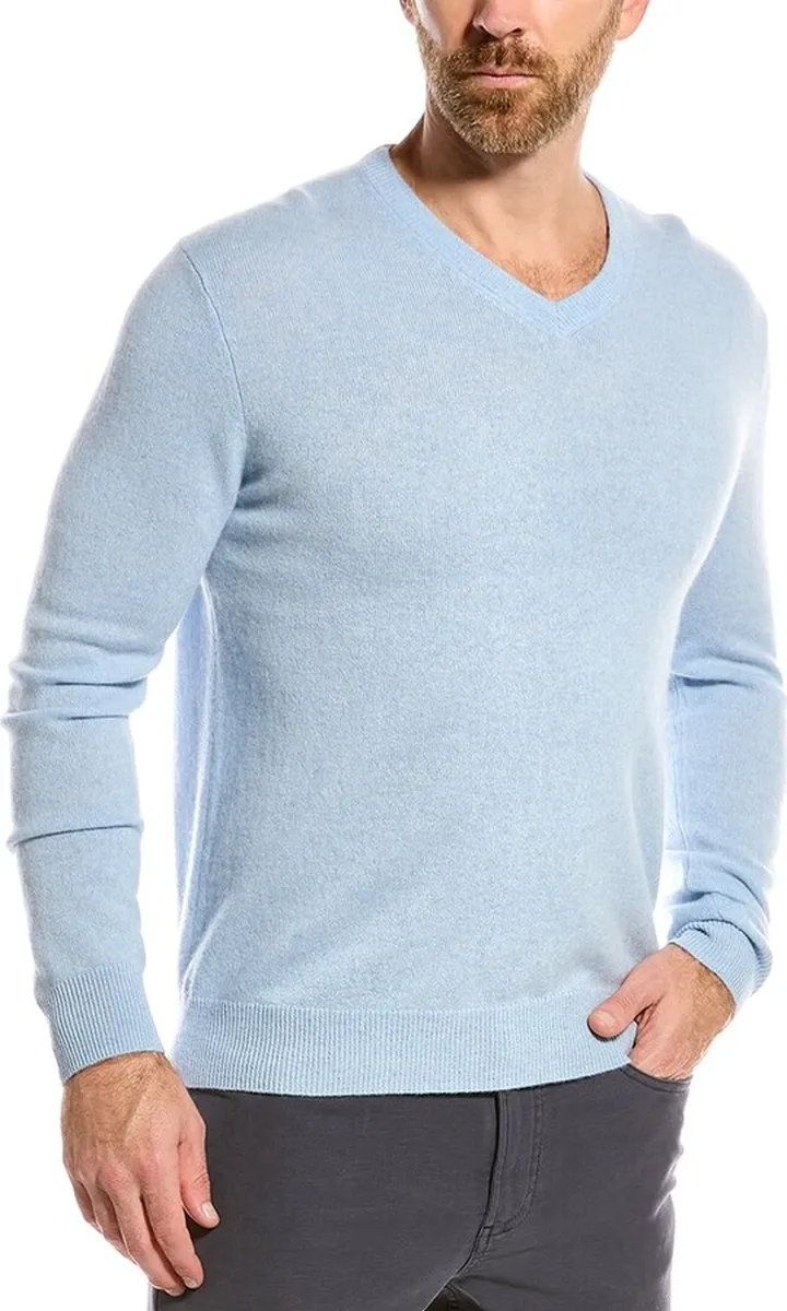 Magaschoni V-Neck Cashmere Sweater