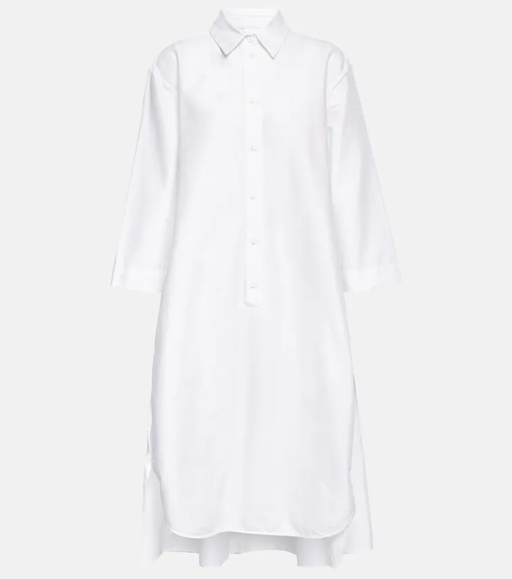 Unicino cotton-blend midi dress