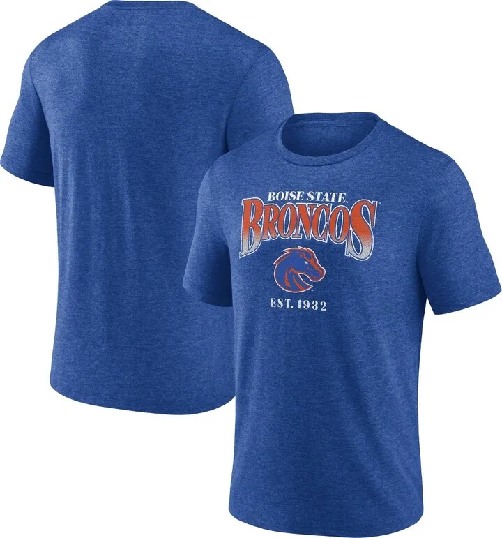NCAA Boise State Broncos Men's Established Short Sleeve T-Shirt - M