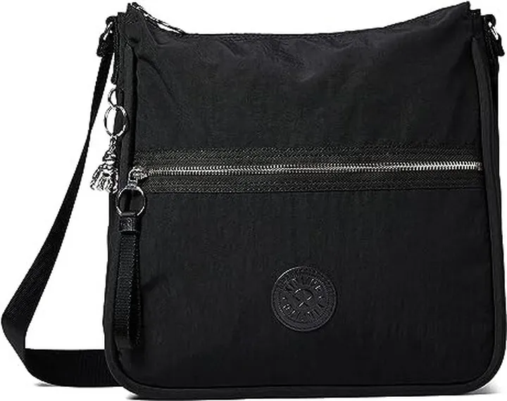 Kipling Oswin Shoulder Bag (Black Noir M5) Shoulder Handbags