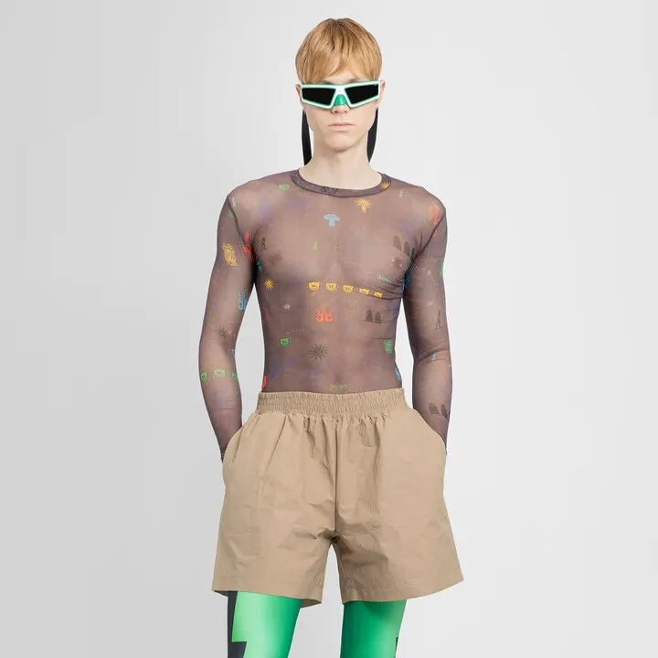 Walter Van Beirendonck Man Brown T-Shirts