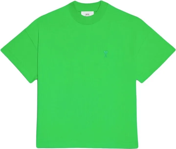 organic-cotton drop-shoulder T-shirt