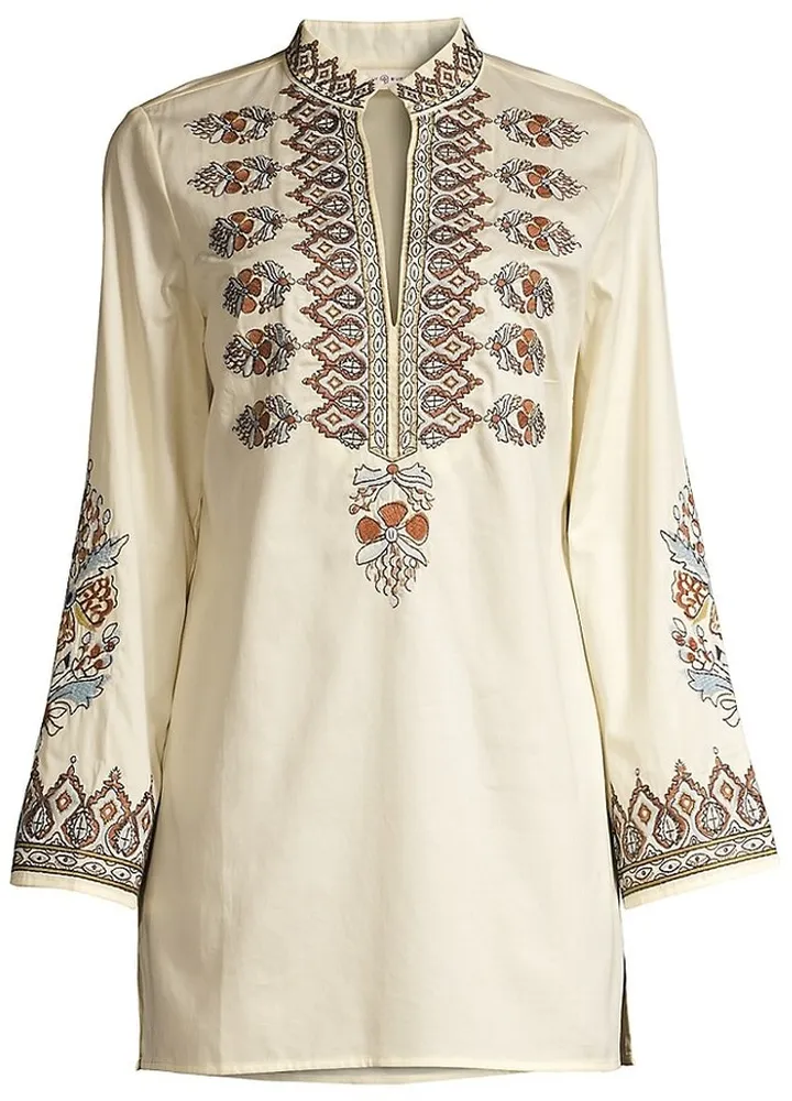 Embroidered Cotton Tunic