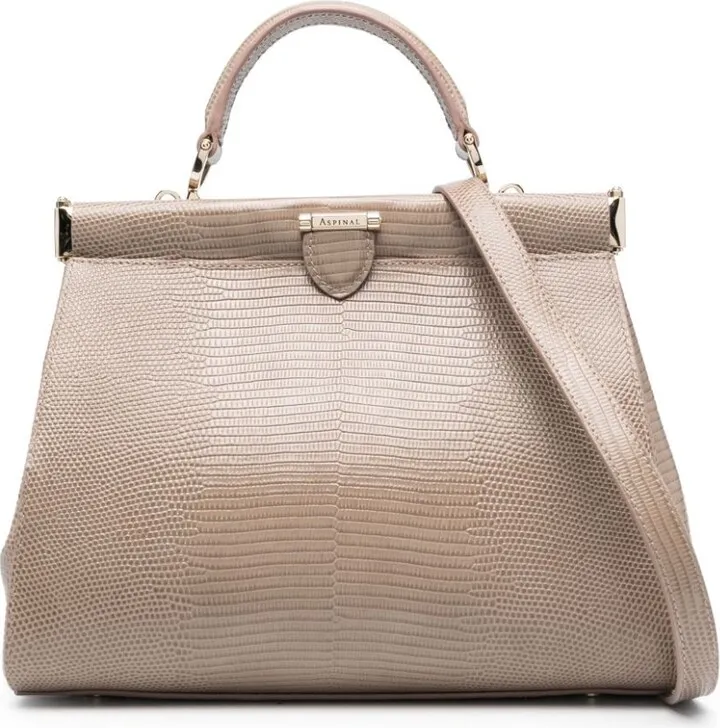 small Florence leather tote bag