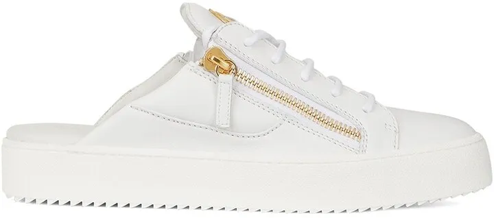 Slip-On Lace-Up Sneakers