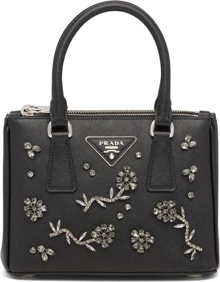mini Galleria appliqué tote bag
