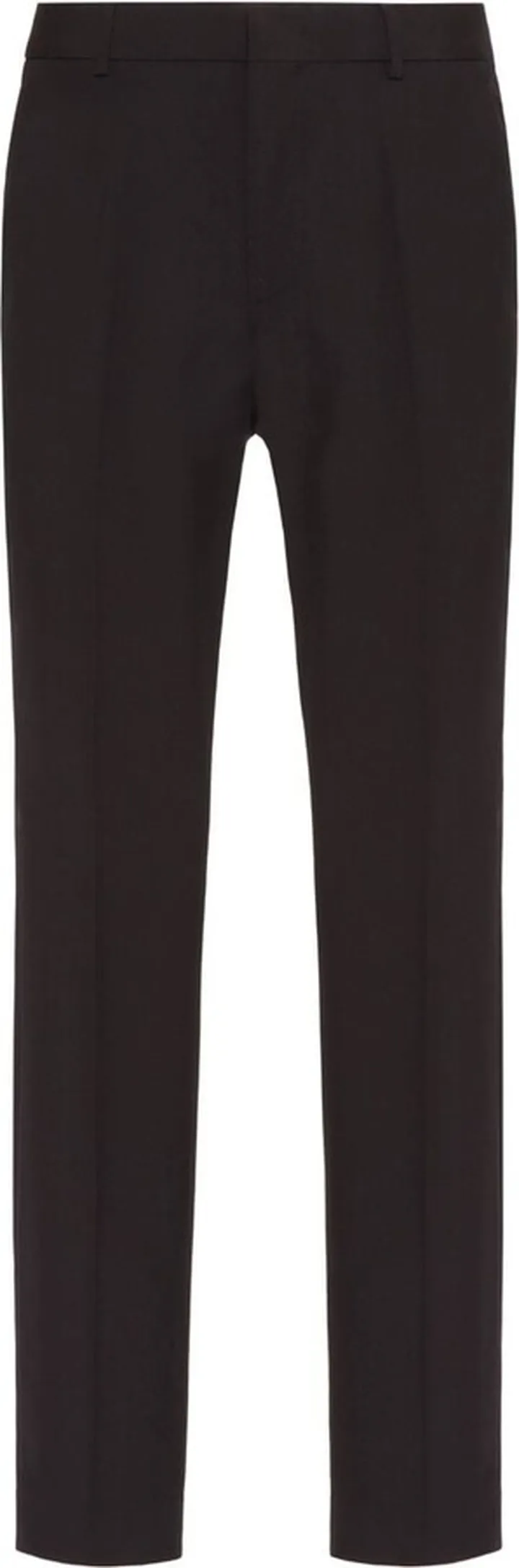 Slim-Cut Trailored Trousers