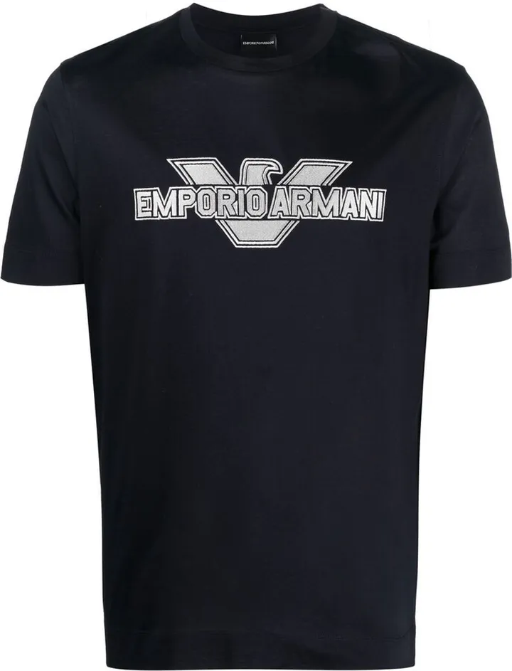 embroidered-logo cotton T-shirt