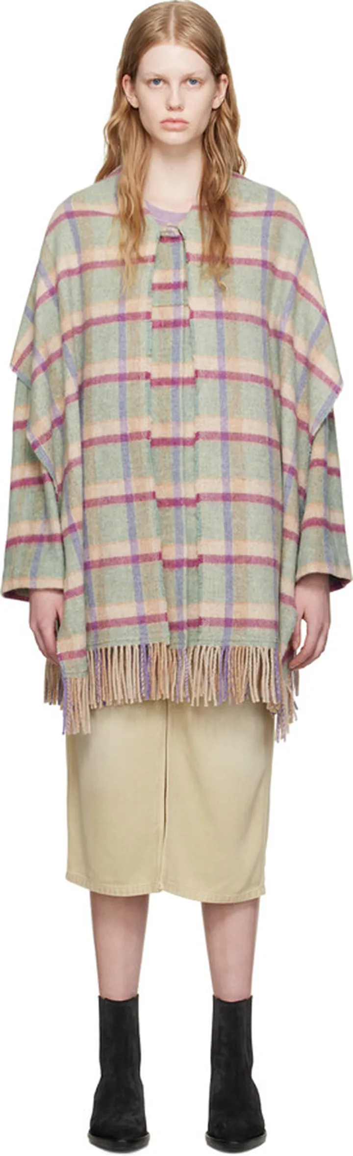 Isabel Marant Etoile Multicolor Faty Coat