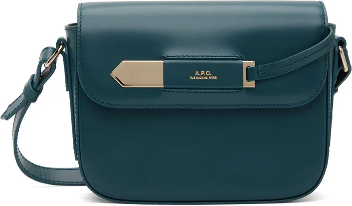 A.P.C. Green Small Charlotte Bag