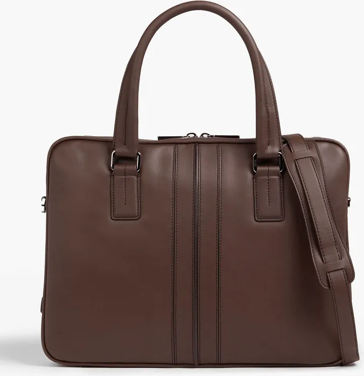 Leather briefcase