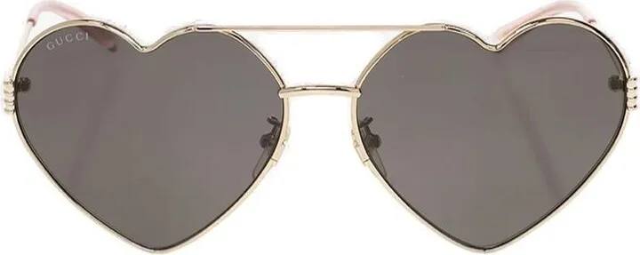 Gucci Eyewear Heart Shaped Frame Sunglasses
