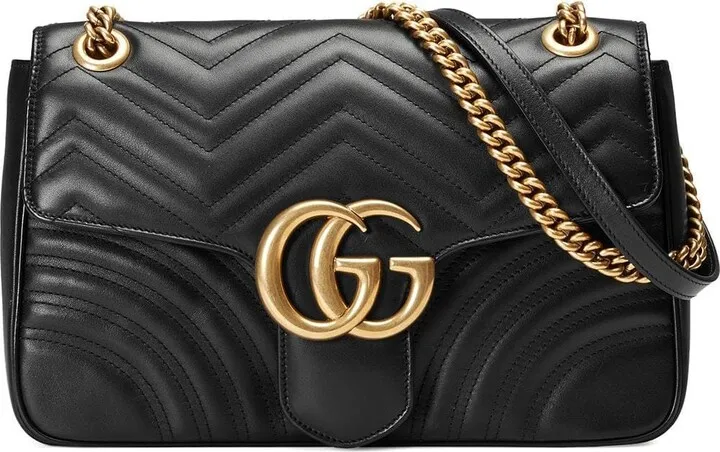 GG Marmont medium matelassé shoulder bag