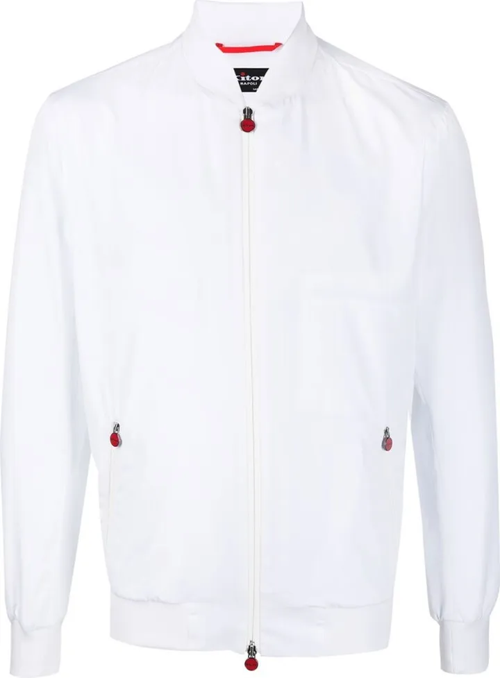 Zipped Lightweight Bomber Jacket
