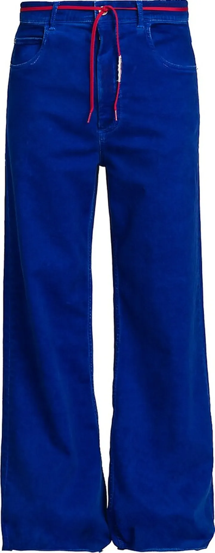 Wide-Leg Flare Stretch Jeans