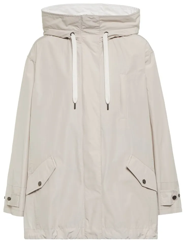 Hooded raincoat