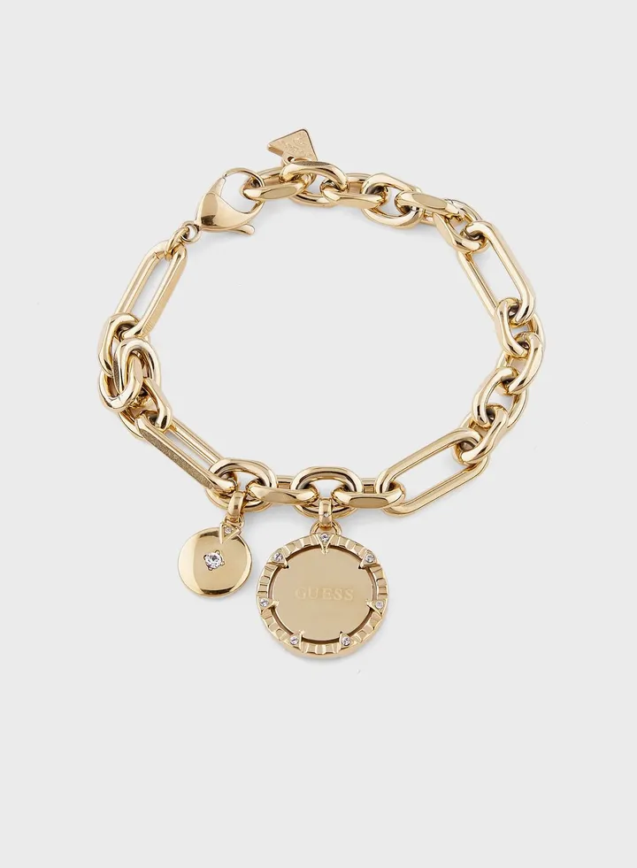 Gold Linea Logo Bracelet