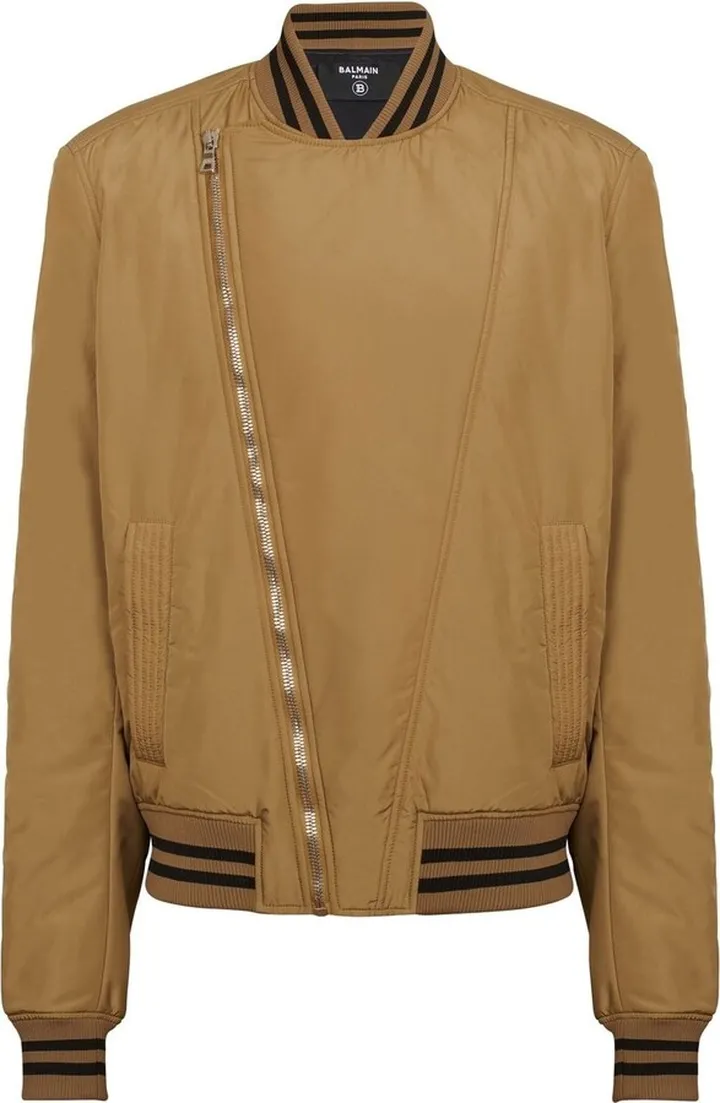 Zip-Up Bomber Jacket