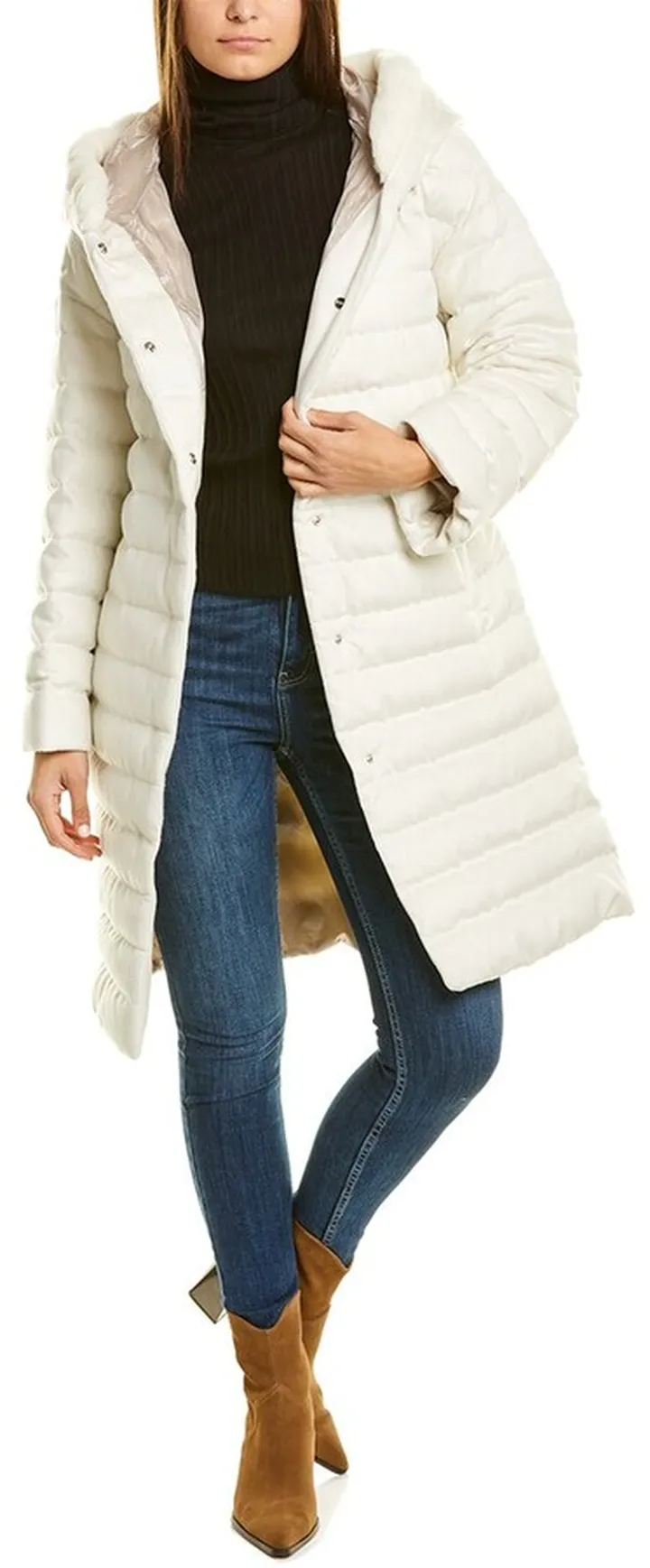 Herno Cashmere & Silk-Blend Parka