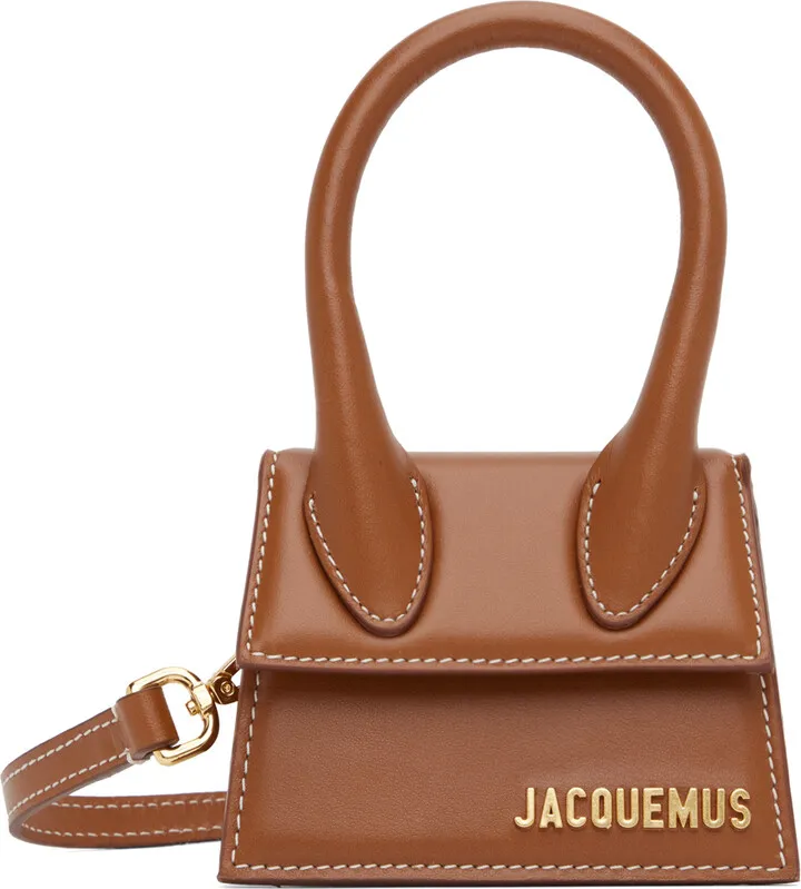 Jacquemus Brown Le Papier 'Le Chiquito' Bag